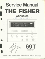Fisher 69-T - Service Manual 